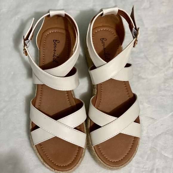 Bonnibel Shoes Bonnibel Espadrille White Platform